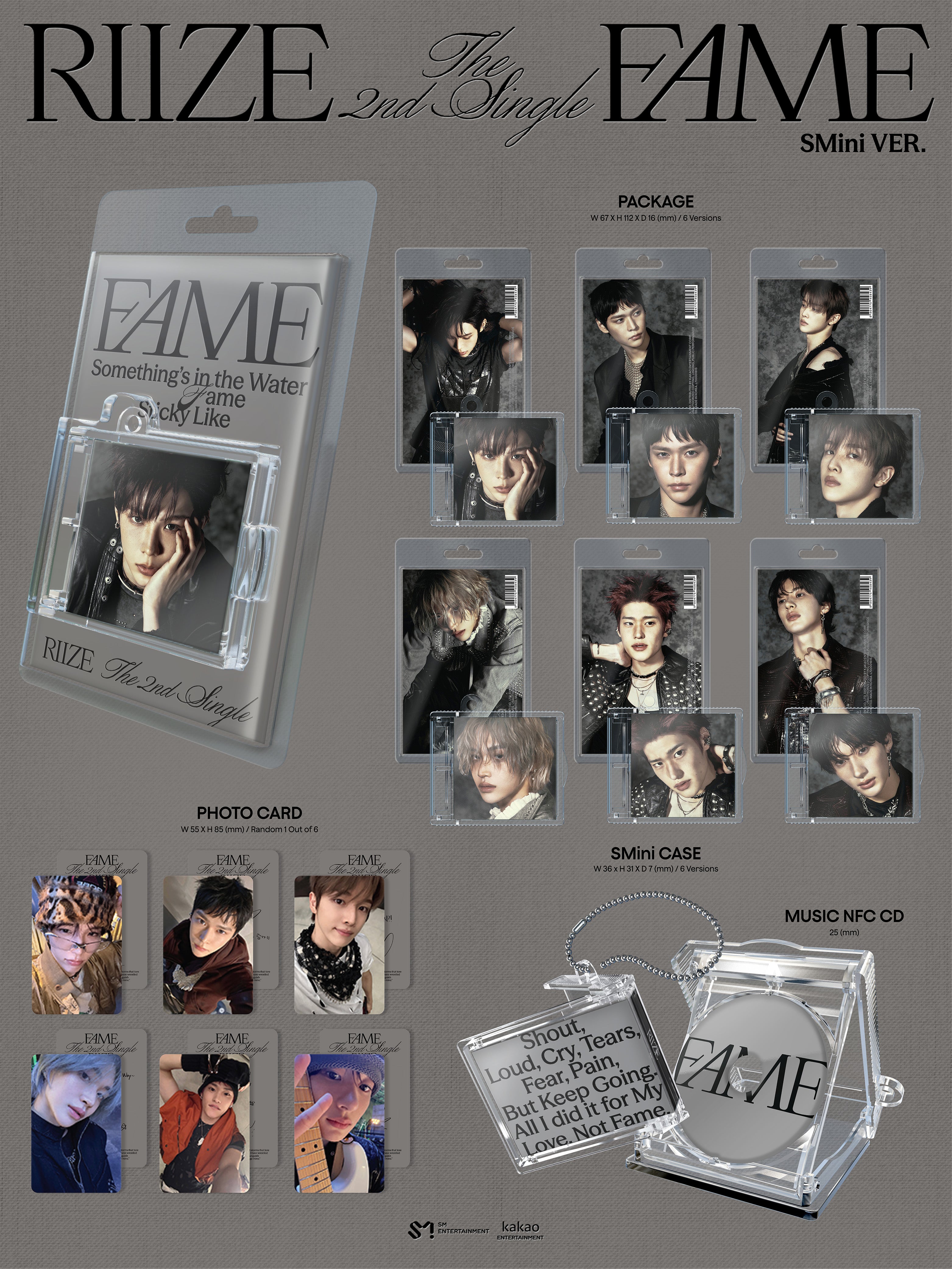The 2nd Single 'FAME' — SMini Version (SMART ALBUM) – RIIZE