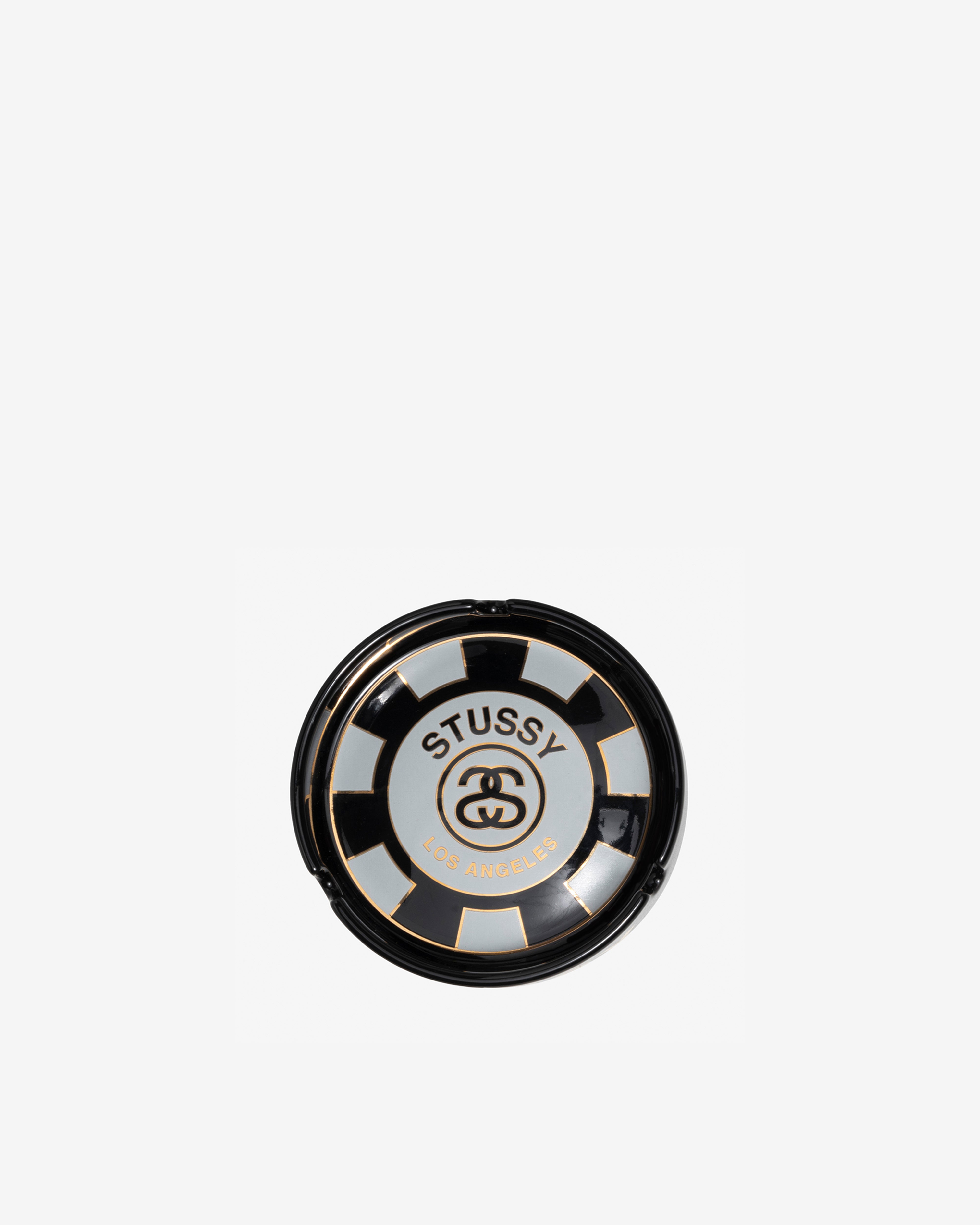 Stüssy: Poker Chip Ashtray (Black) | DSMNY E-SHOP