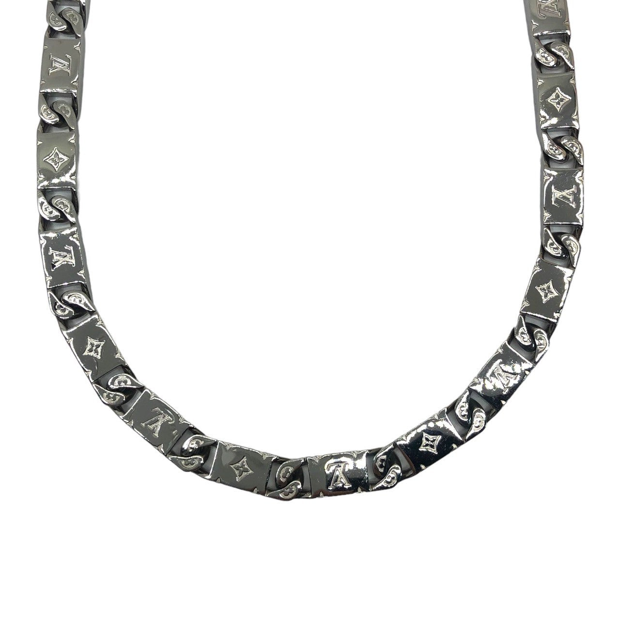 LOUIS VUITTON(ルイヴィトン) coll mng tied silver コリエ モノグラム