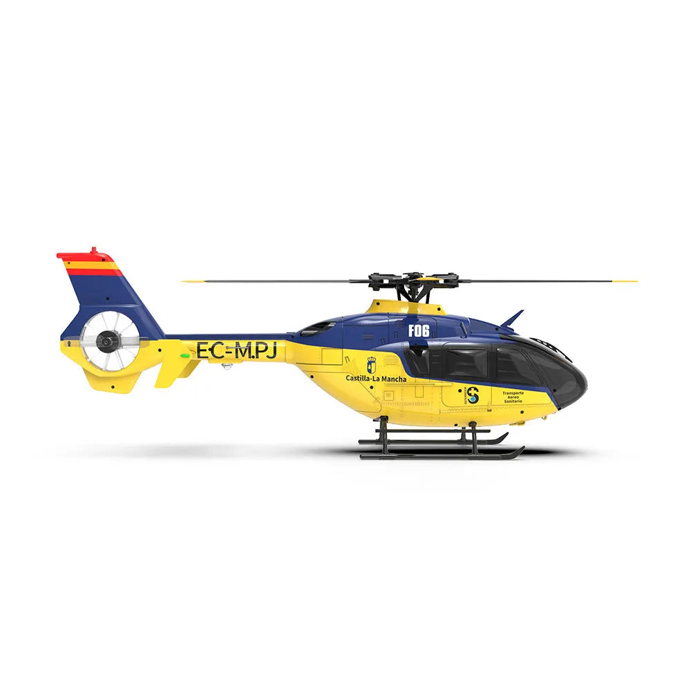 Yuxiang F06 EC135 Flybarless Eurocopter | Simulation RC Helicopter