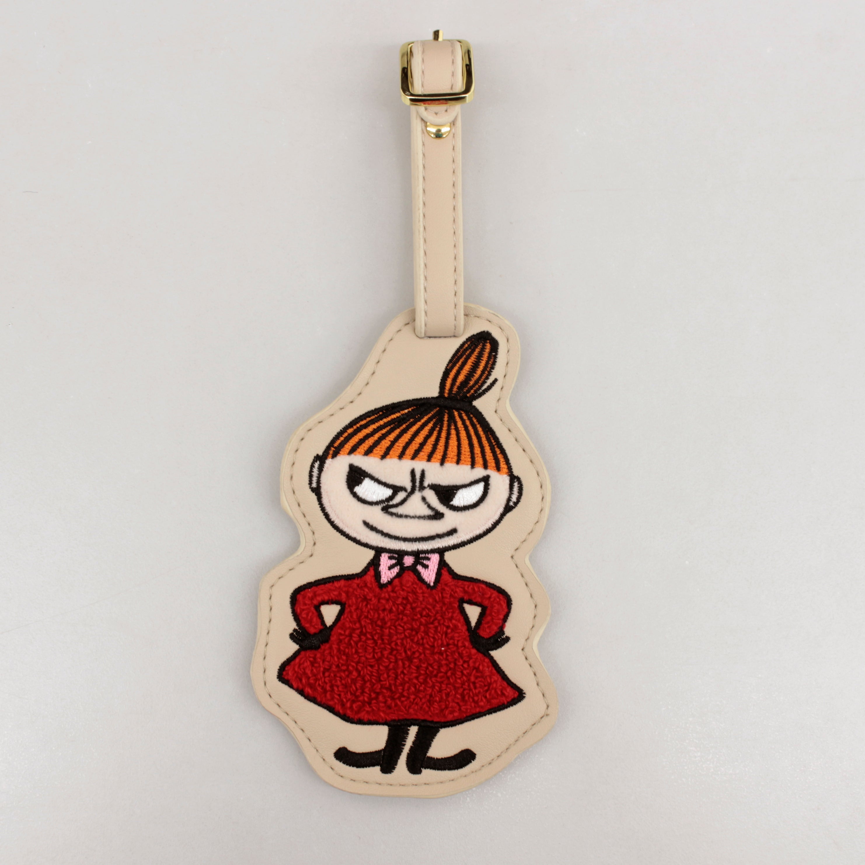 サガラ刺繍ラゲージタグMC40（ベージュ/リトルミイ）7125 - MOOMIN SHOP