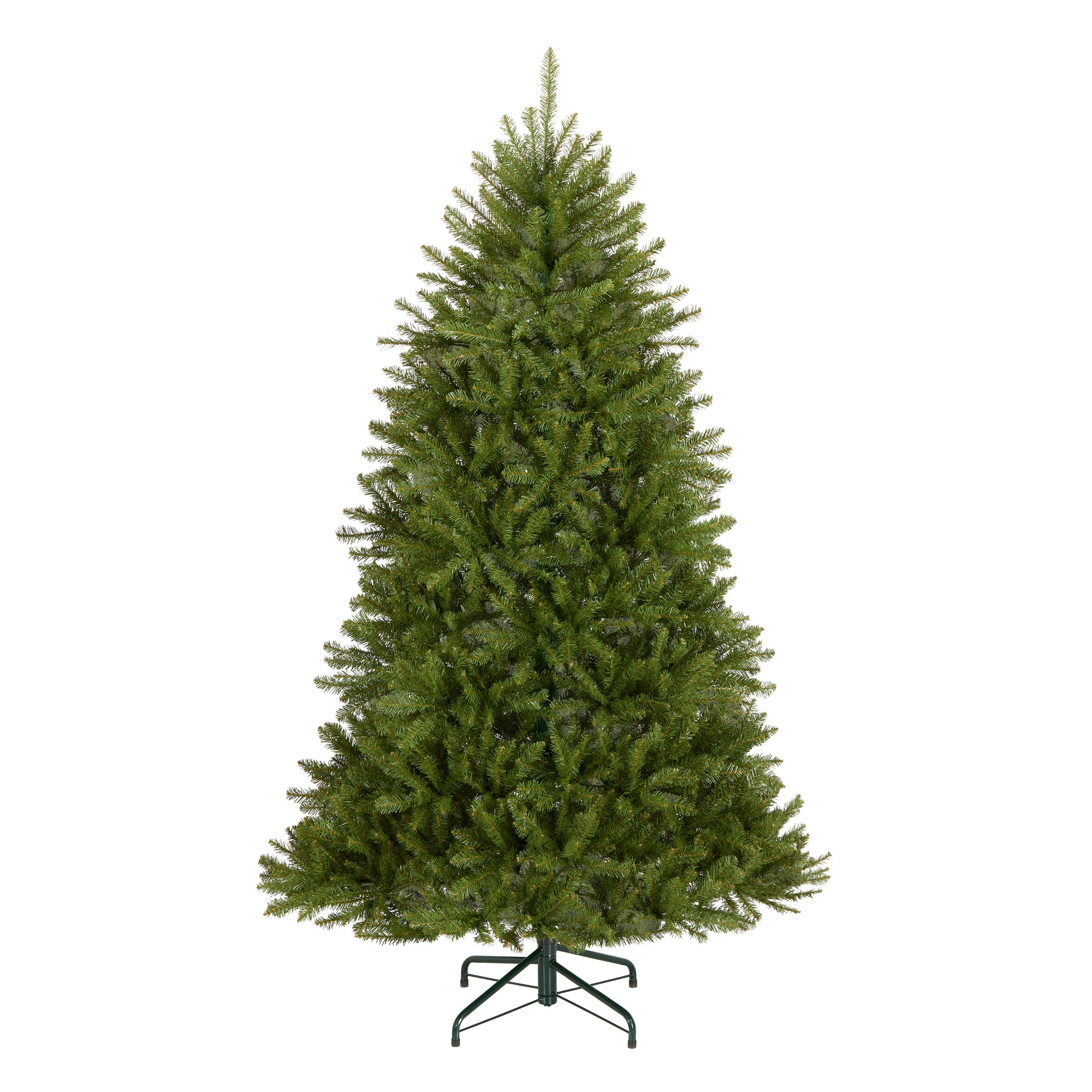 4.5 ft. Pre-Lit Dunhill Blue Fir Tree with Clear Lights, Plug-In