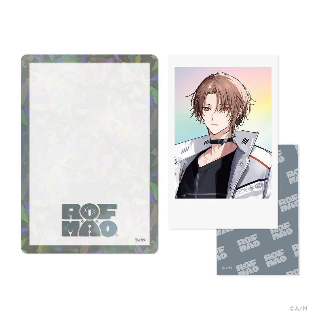ROF-MAO 2nd Anniversary】チェキ風カード＆硬質カードケース｜にじ