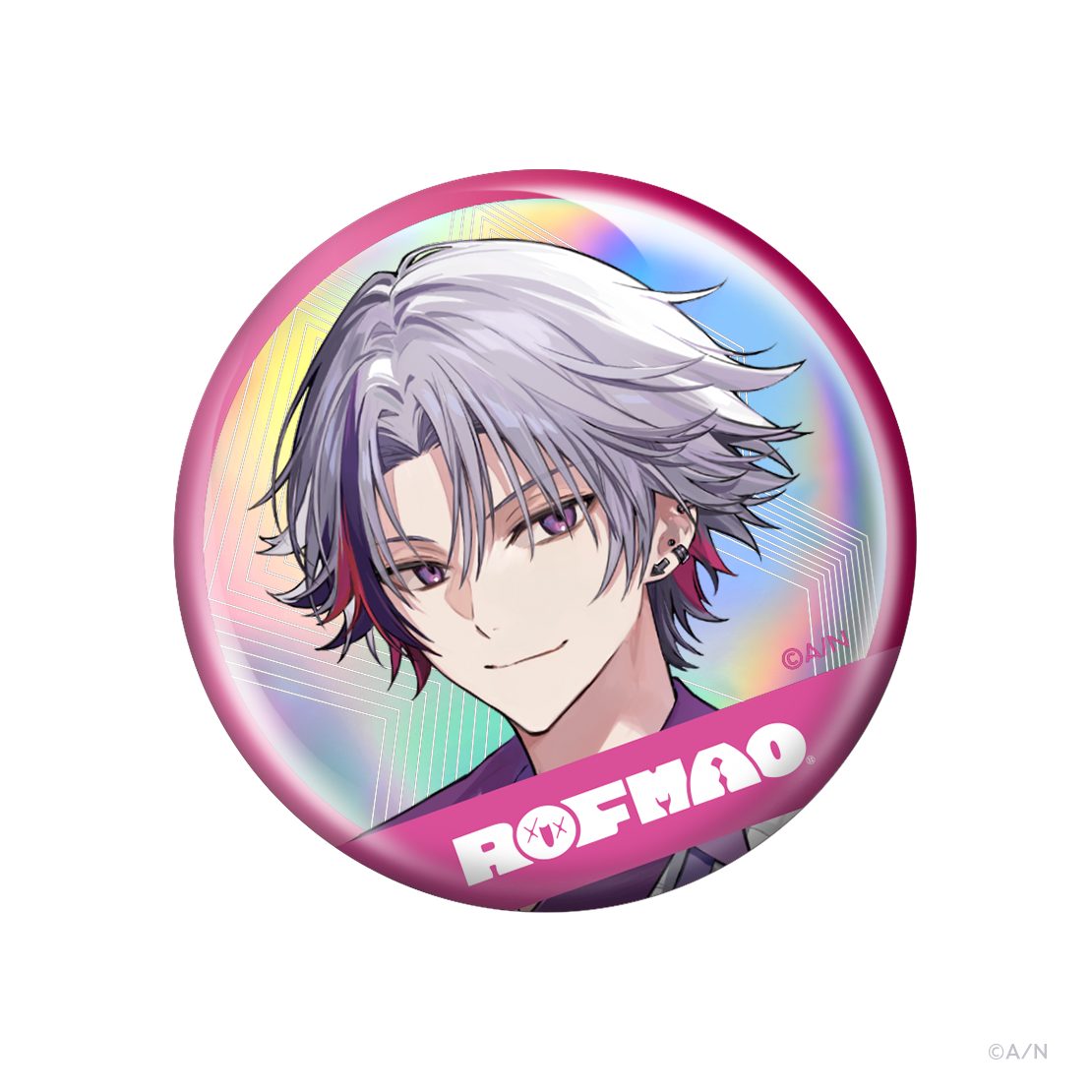 ROF-MAO 2nd Anniversary】ホログラム缶バッジ｜にじさんじ