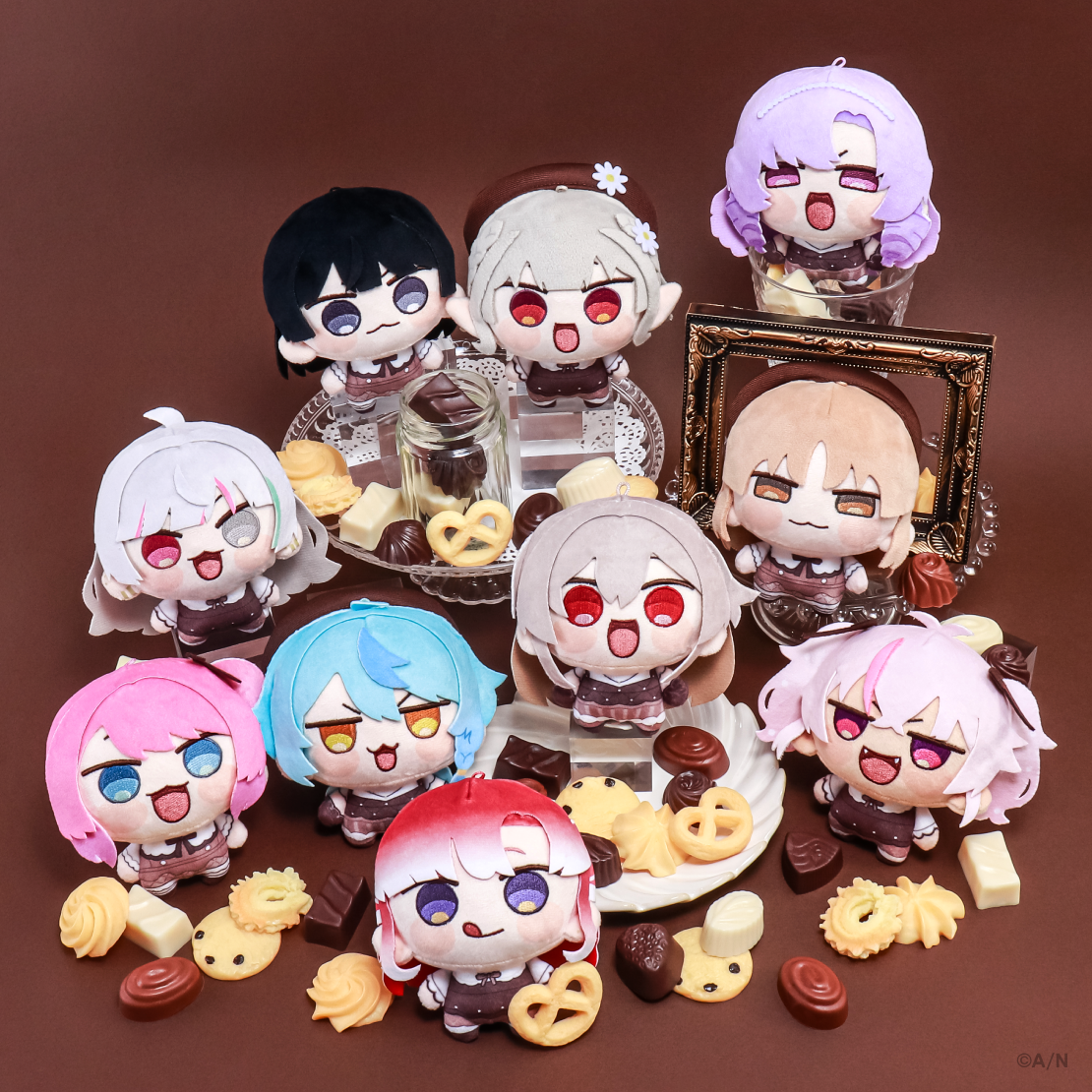 にじさんじ 8th with cake！】にじまるっと ぬいぐるみマスコット