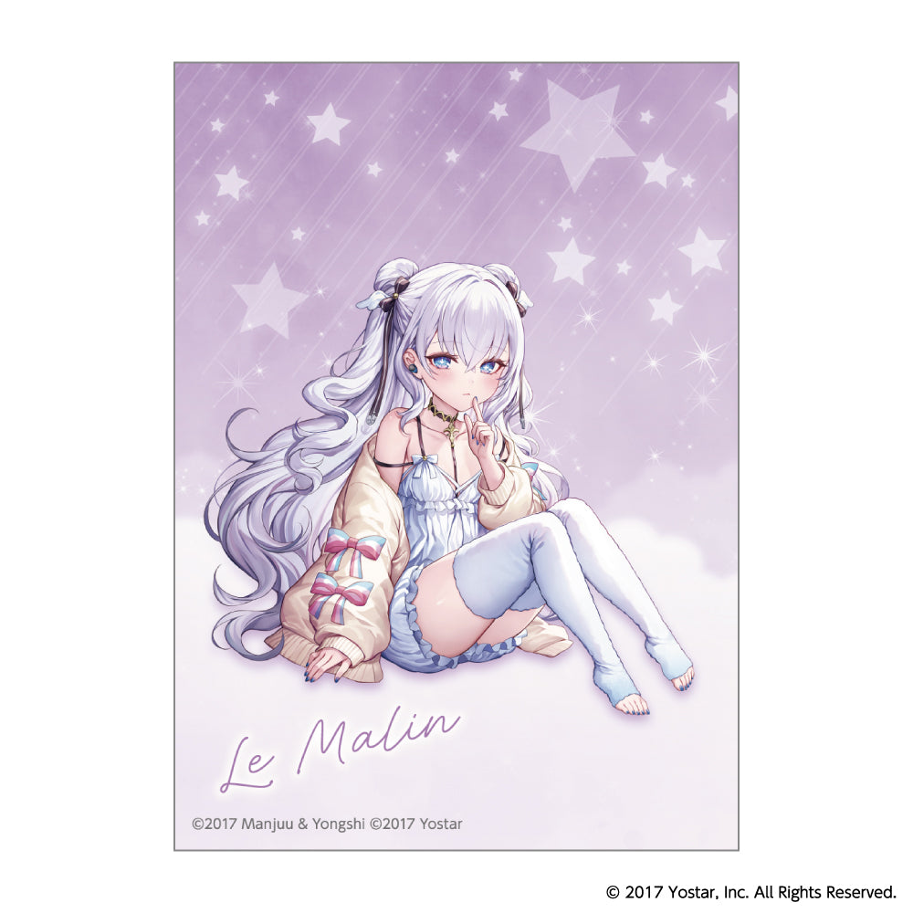 アズールレーン トレント サイン入り色紙 【公式通販】