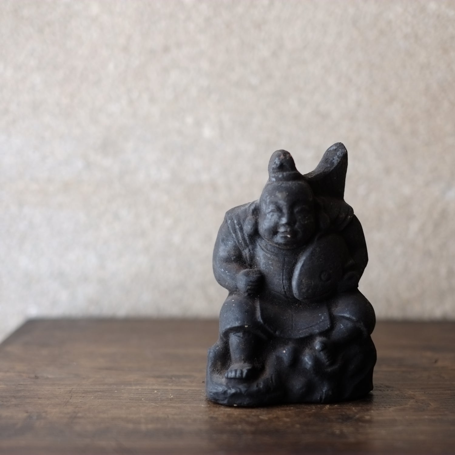 時代 恵比寿像 土人形 陶器 （明治期頃） – 逢季荘
