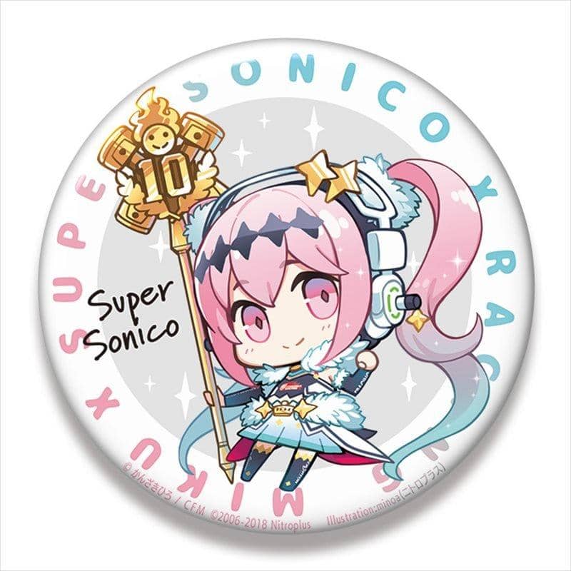 新品】初音ミク レーシングVer.2018 ビッグ缶バッジ すーぱーそに子