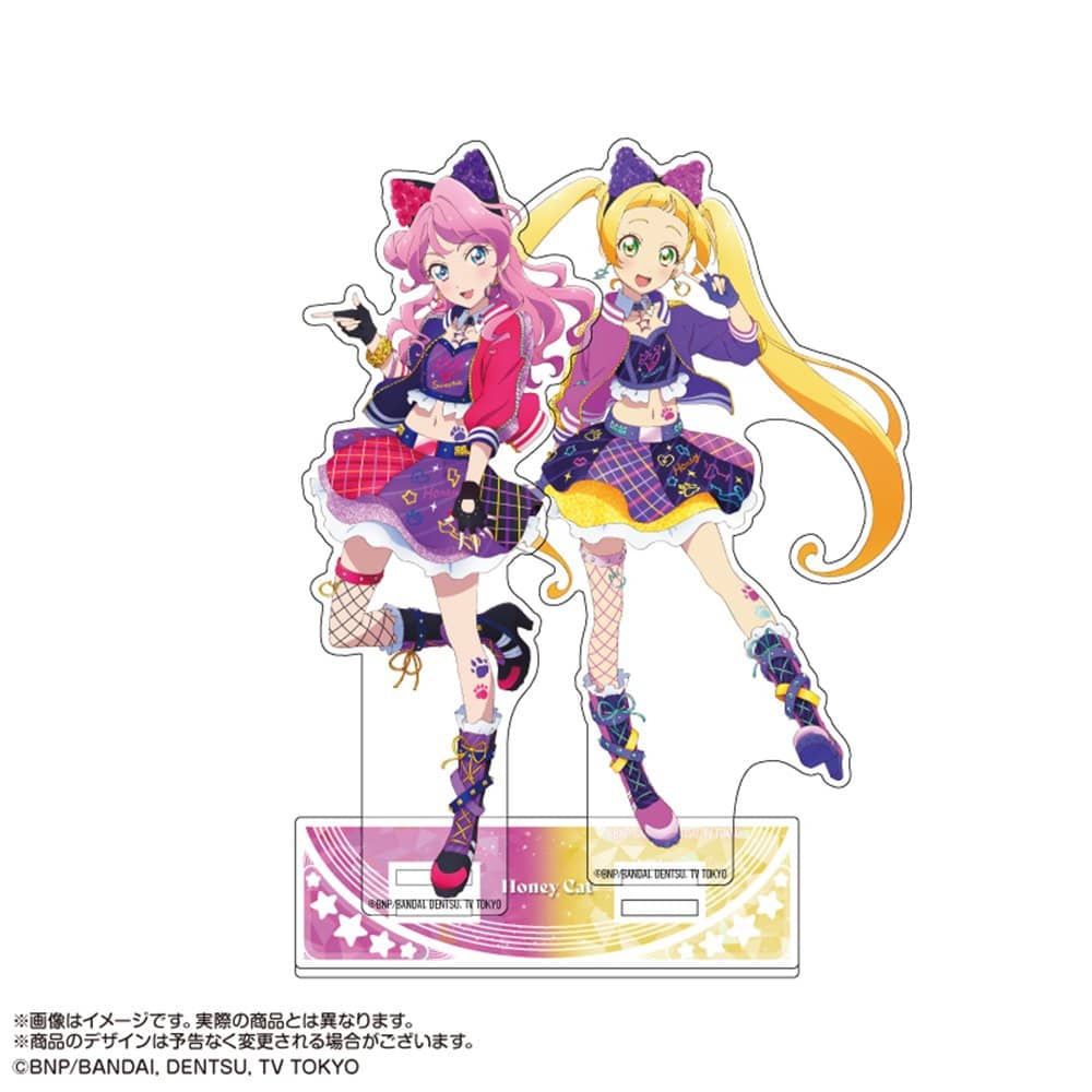新品】アイカツフレンズ！ フレンズアクリルスタンド ハニーキャット