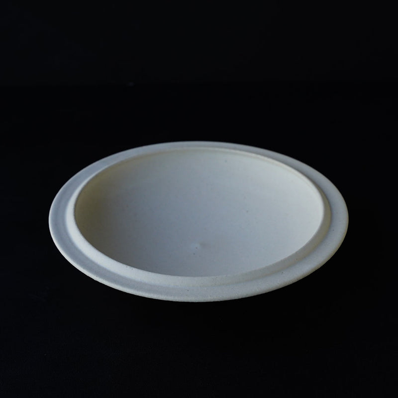 船串篤司 round plate 白 – 雨晴/AMAHARE