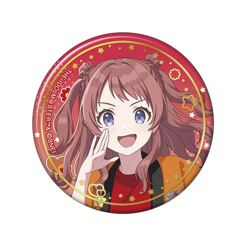 学園アイドルマスター 箔押し缶バッジ／花海咲季 初星文化祭フェア