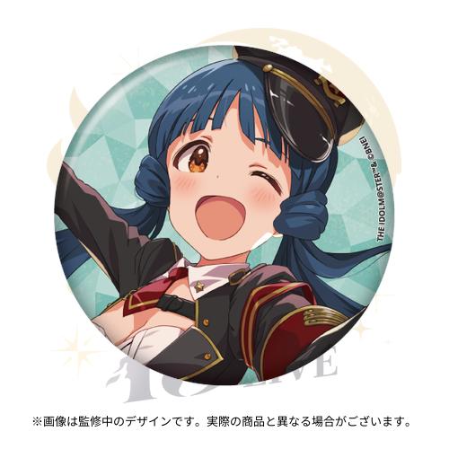 アイドルマスター ミリオンライブ！ 公式φ75mmグリッター缶バッジ
