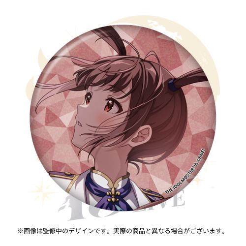 アイドルマスター ミリオンライブ！ 公式φ75mmグリッター缶バッジ