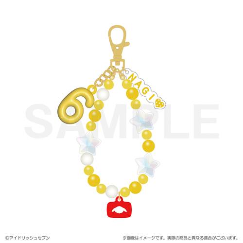 アイドリッシュセブン RabbiTube mini ビーズキーホルダー 六弥ナギ