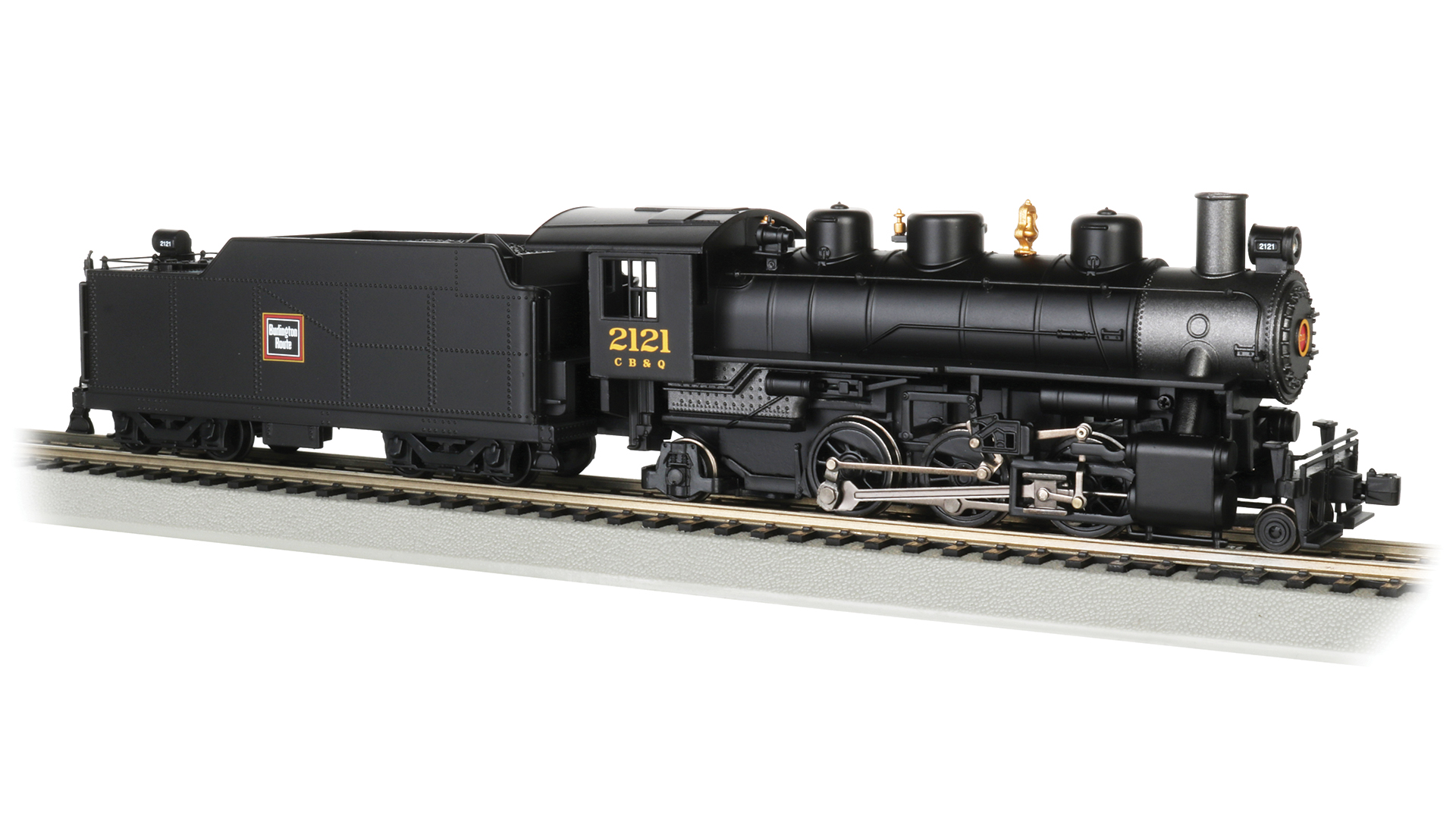 2-6-2 Prairie - Burlington #2121 (with smoke) [51508] - $219.00