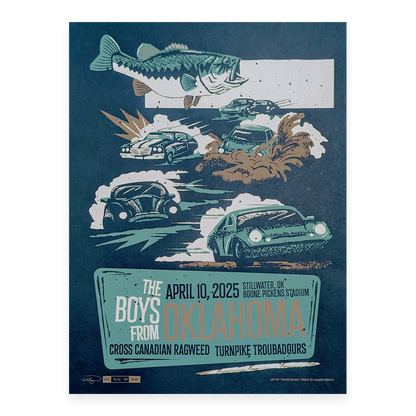 BFOK '25 Stillwater | Show Date Poster (Single) – Cross Canadian