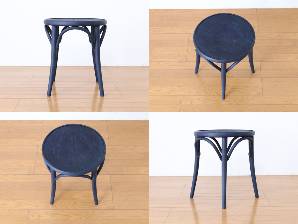 トンTON ベントウッドスツール No60 アーチレッグArch leg/デニム