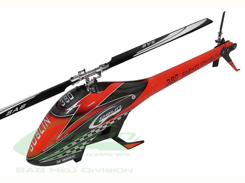 SAB Goblin 380 Red/Black kit ※お取り寄せ [SG380] - 49,000円 : ep
