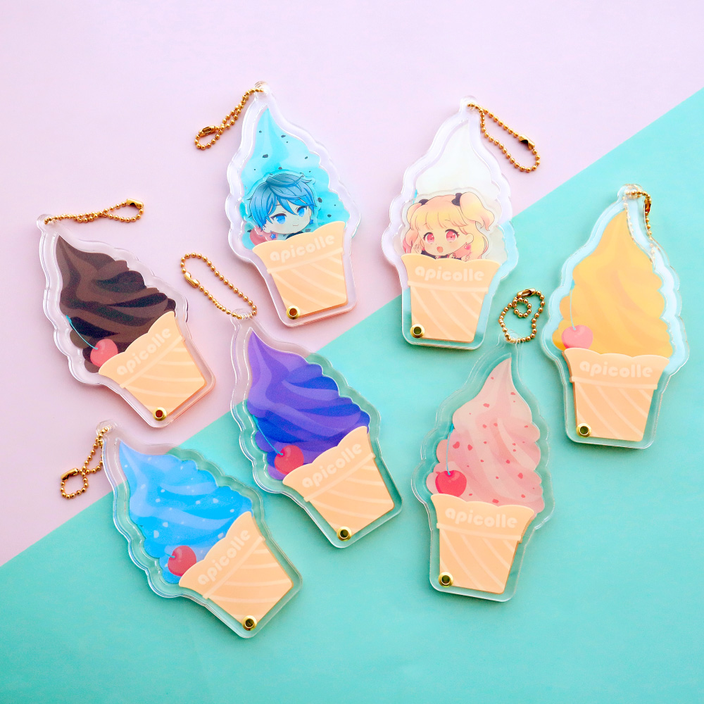 apicolle #わたしの推しがいちばん アイスクリームパーラー