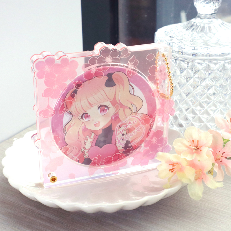 缶バッジアクリルフレーム75mm 桜 夜桜| FUKUYA ONLINE フクヤオンライン