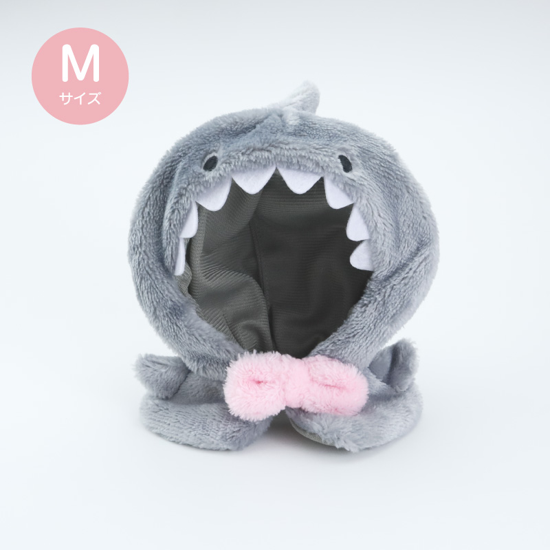 puff room ぬいぐるみケープ さめ M ピンク| FUKUYA ONLINE フクヤ