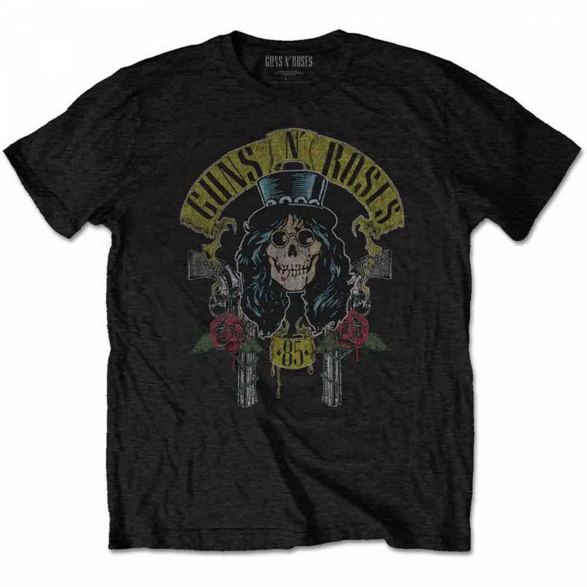 GUNS N' ROSES ユニセックスTシャツ: Slash 85 / ロックファッション