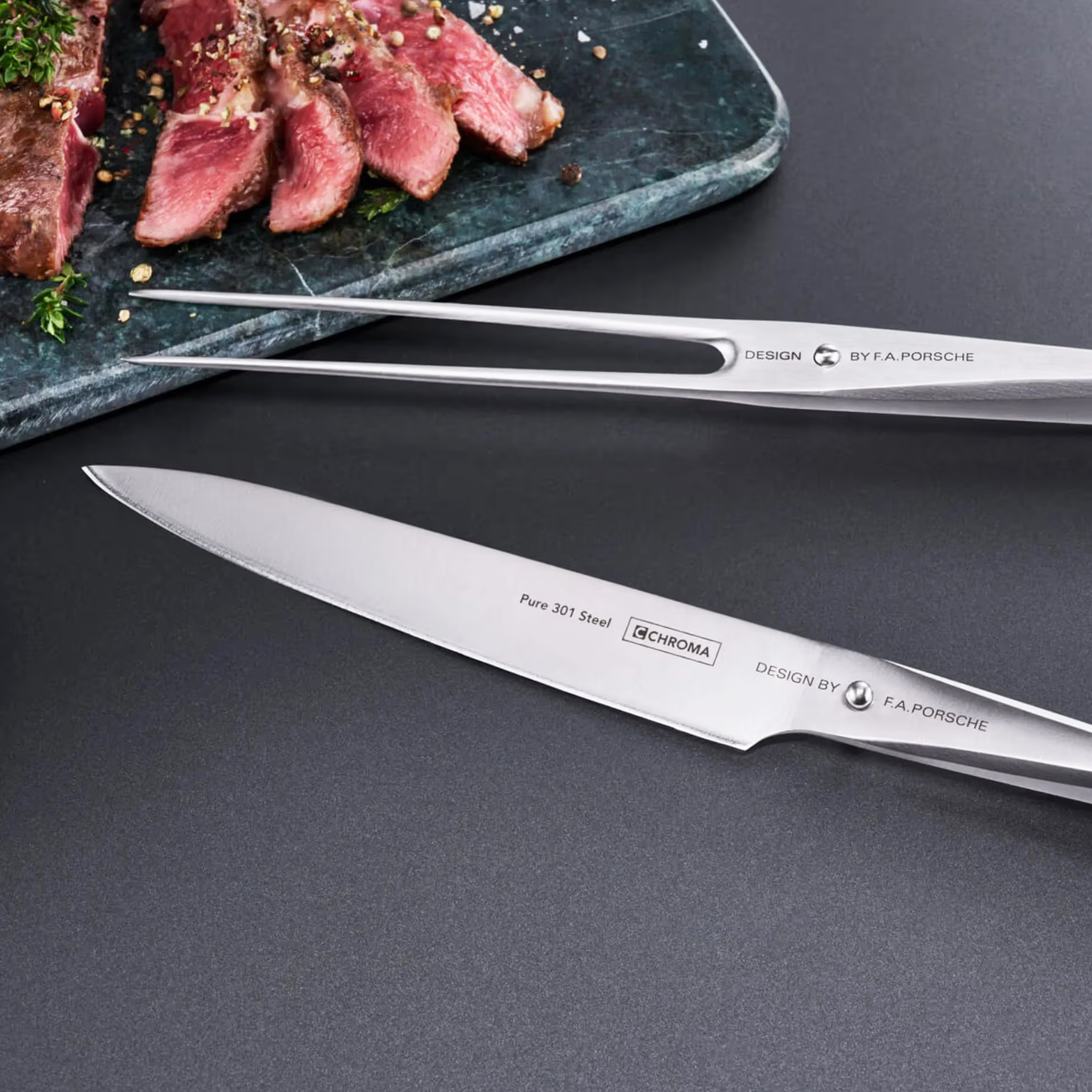 Chroma Knives - Porsche Type 301 Knife Set | Gessato Design Store