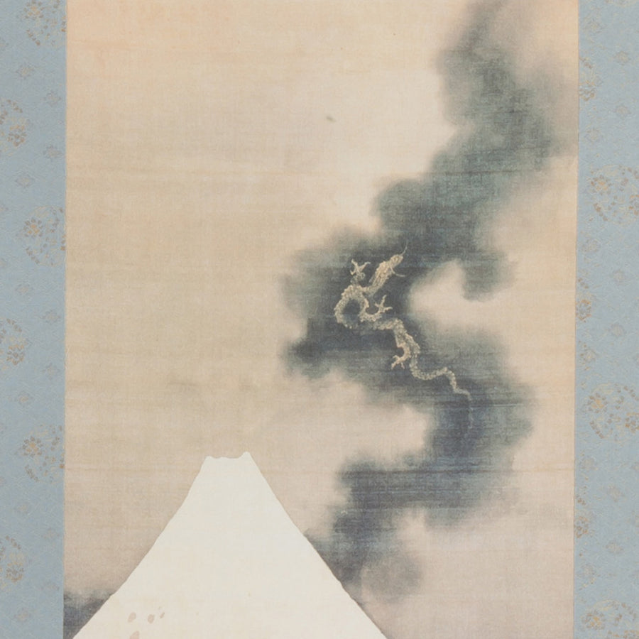 かけ軸「富士越龍（ふじこしのりゅう）」 – Shop of Hokusai ｜ 北斎館