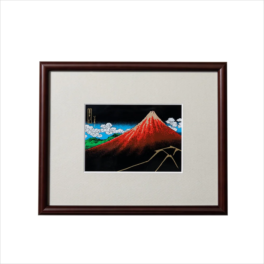 額入り金蒔絵「山下白雨」 – Shop of Hokusai ｜ 北斎館ネットショップ