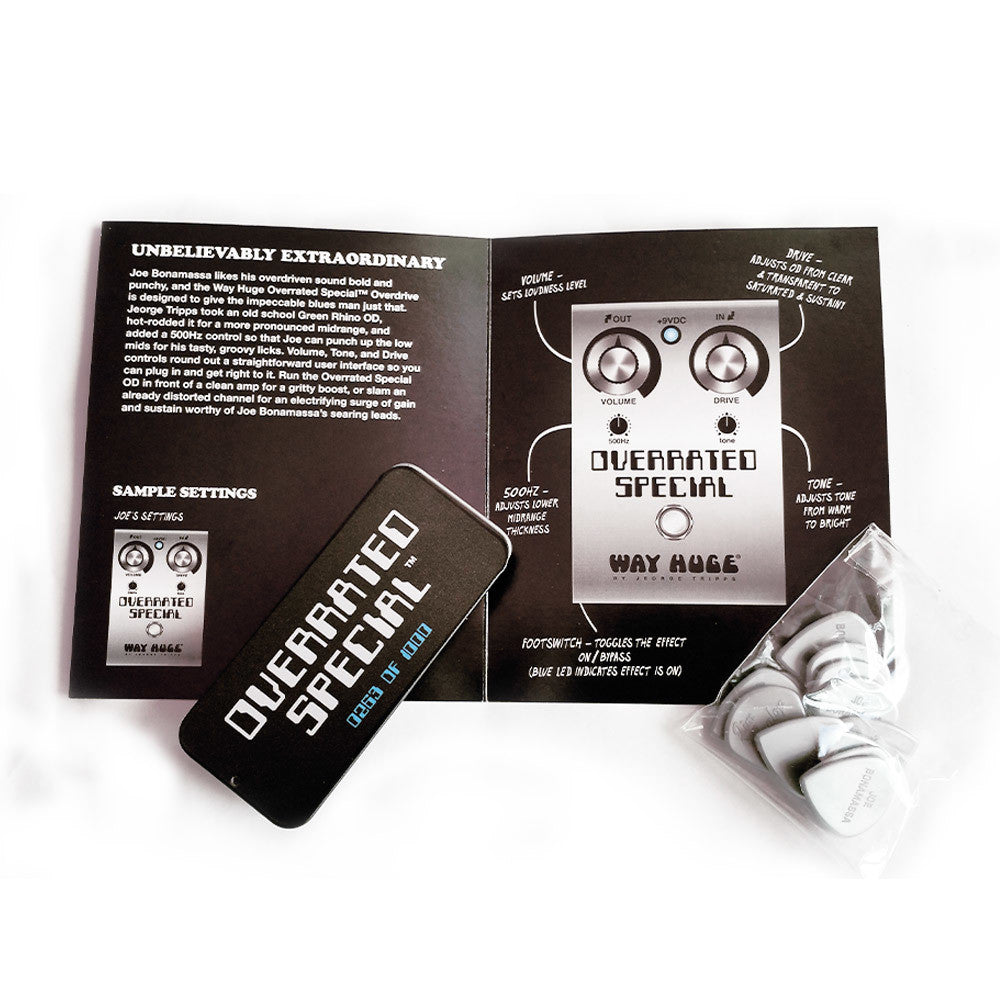 Way Huge Overrated Special Overdrive Pedal – Joe Bonamassa