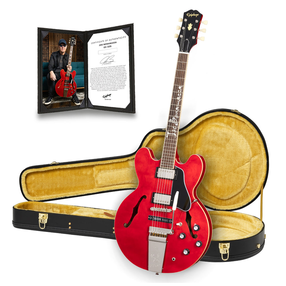 2022 Joe Bonamassa 1962 Epiphone ES-335 - Custom Inlay w/Case