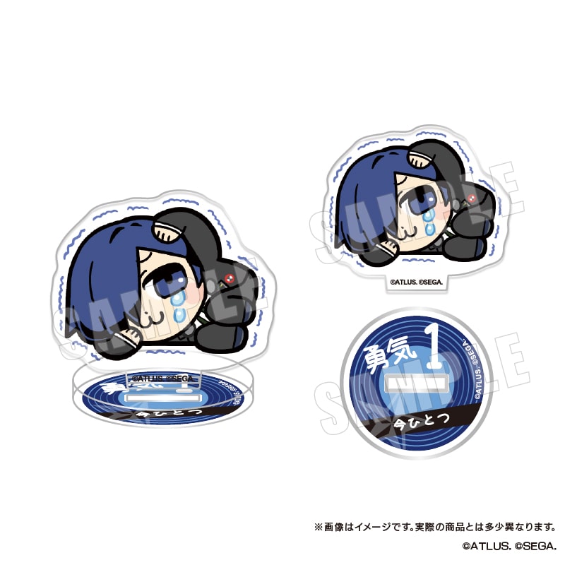 ペルソナ3 リロード 主人公×ぶくぶ ちいさめアクリルスタンド: グッズ