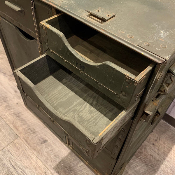 実物 USED 米軍 U.S.ARMY 米陸軍 フィールド キャビネット ミリタリー