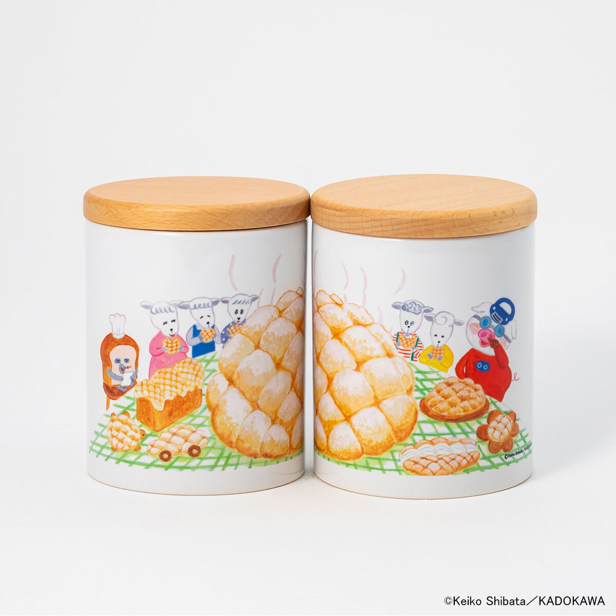 パンどろぼう 木蓋つきキャニスター | パンどろぼう 公式オンライン