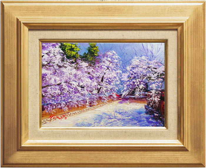 楽天市場】長岡 卓『なかよし』油絵・油彩画 F4（4号） : 内田画廊