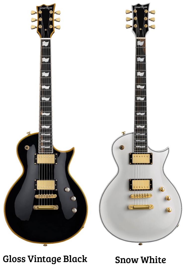 楽天市場】GrassRoots G-LP-60C JS 新品 ジョンサイクス風 ブラック