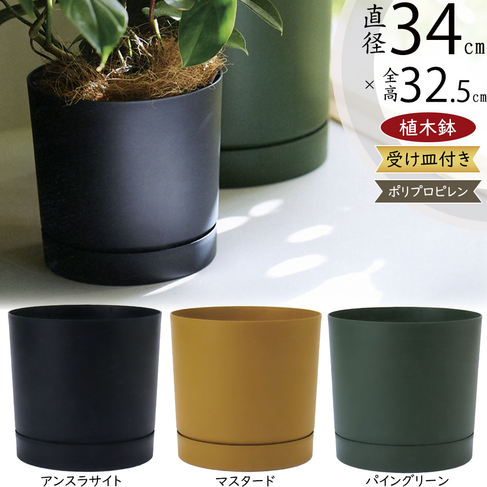 楽天市場】植木鉢 おしゃれ 受け皿付き 人気 おすすめ プランター