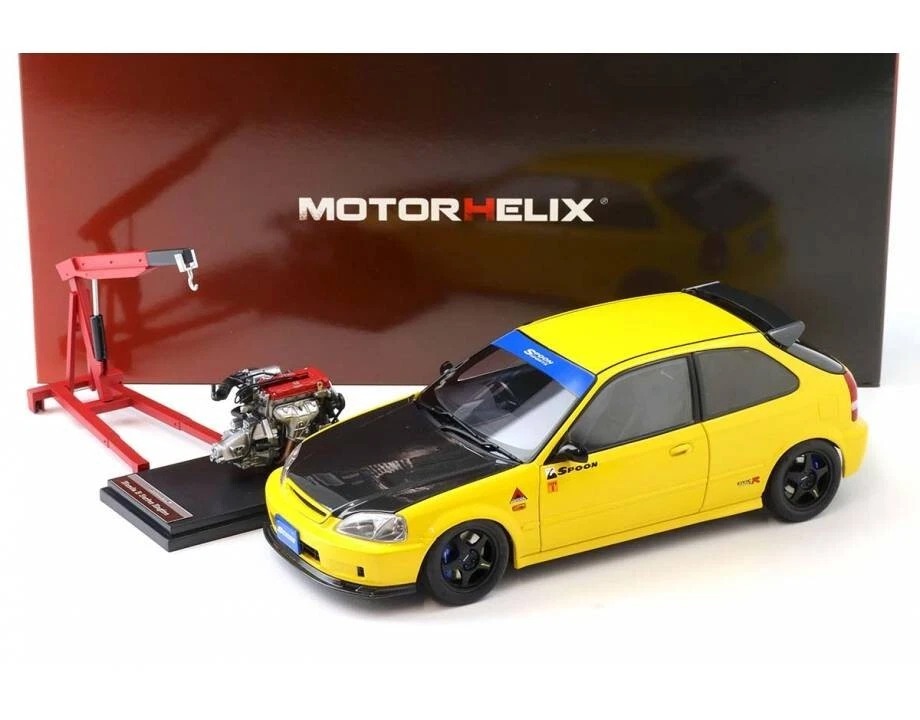 楽天市場】MOTORHELIX 1/18 ホンダ シビック タイプR EK9 MUGEN