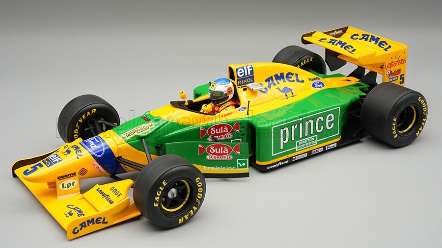 楽天市場】テクノモデル 1/18 ベネトン F1 B192 フォード #19 優勝