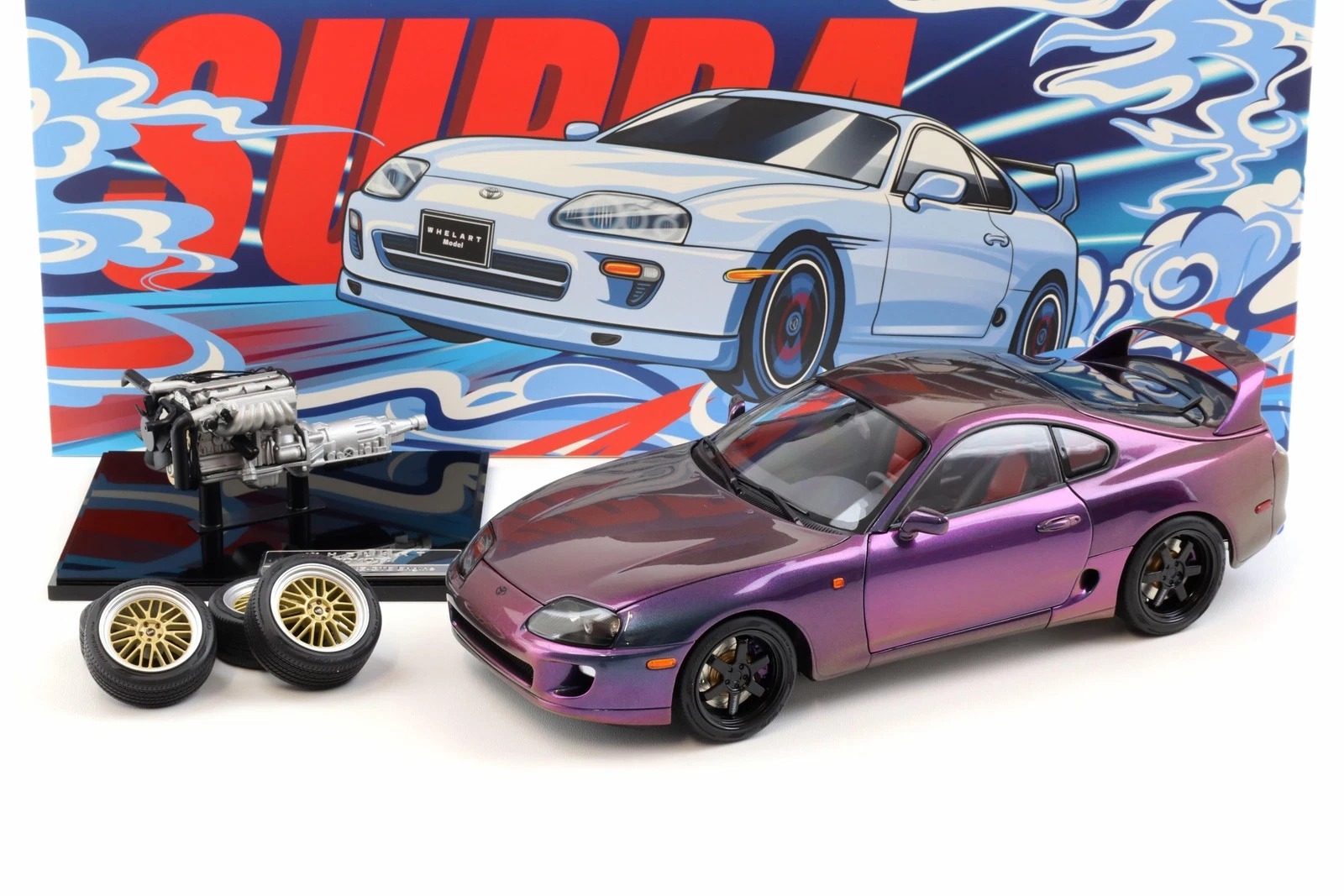 楽天市場】whelart 1/18 1/18 トヨタ スープラ A80 クーペ