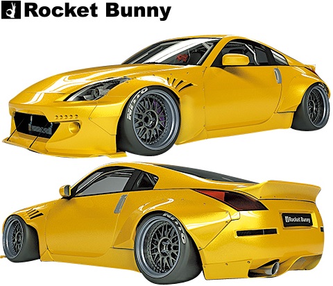 楽天市場】【M's】日産 Z33 フェアレディZ (2002y-2008y) Rocket Bunny