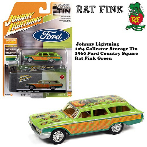 楽天市場】ラットフィンク ミニカー 車 1/64 Rat Fink 1965 Chevrolet