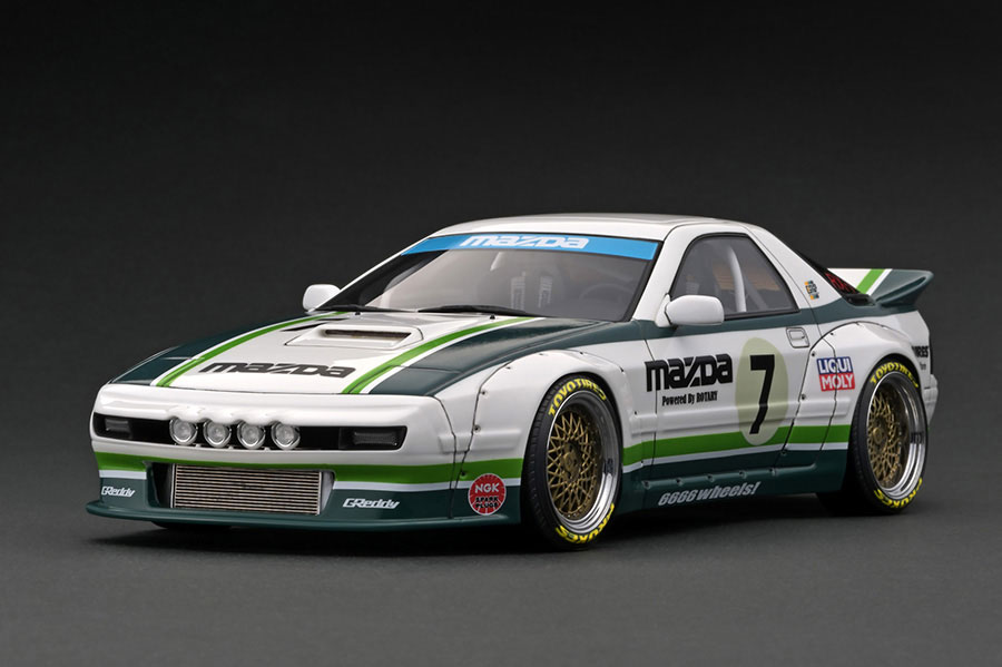楽天市場】イグニッション モデル 1/18 パンデム RX-7 FC3S ホワイト