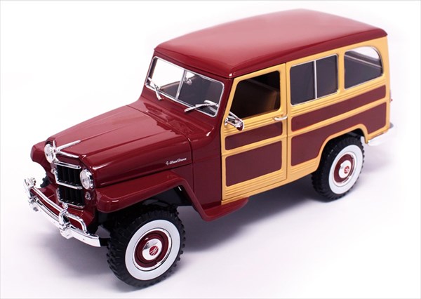 楽天市場】ミニカー 1/18 Road Signature☆1955 ウィリス ジープ