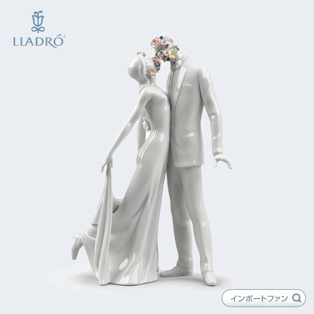 楽天市場】リヤドロ LOVE 愛 花ひらく 夫婦 カップル 男性 女性 花