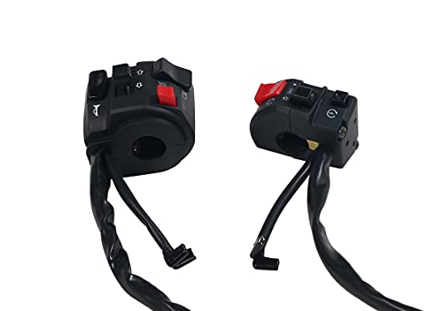 楽天市場】互換品バイク 用 スイッチ ボックス ハンドルスイッチ 左右