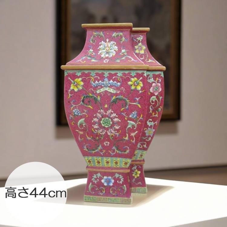 楽天市場】景徳鎮 釉裏紅 龍文瓶 高さ約30cm 陶磁器 希少 花生 美術品