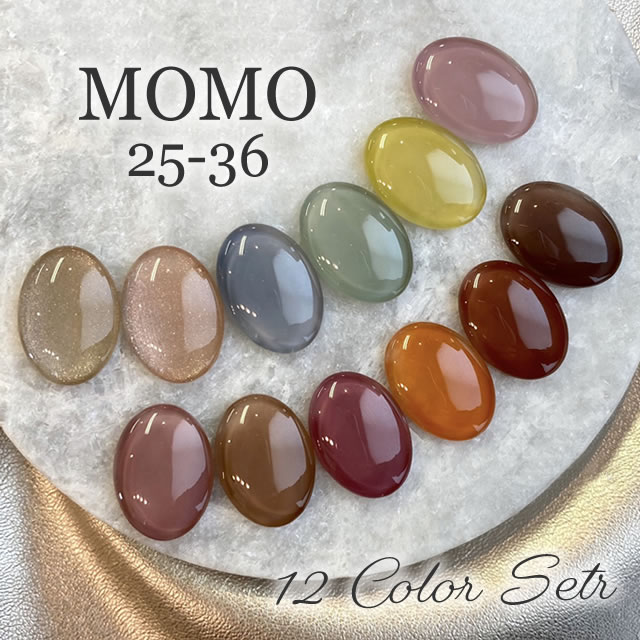 楽天市場】□カラージェル MOMO by nail for all 3g 25-36 《10個まで