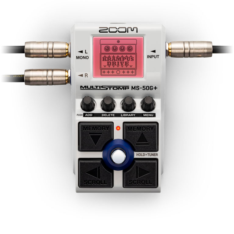 楽天市場】ZOOM MS-50G+ MultiStomp エフェクター マルチストンプ