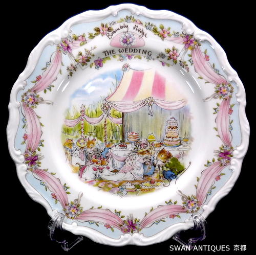 楽天市場】ロイヤルドルトン Royal Doulton ブランブリーヘッジ 飾り皿